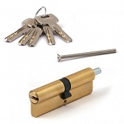 Картинка Цилиндровый механизм со штоком Apecs PN-90-S/15-G золото